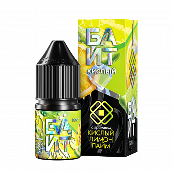 Купить Ароматизатор Байт "Кислый лимон и лайм" 13мл (на 30мл) Ароматизатор Байт "Кислый лимон и лайм" 13мл (на 30мл)